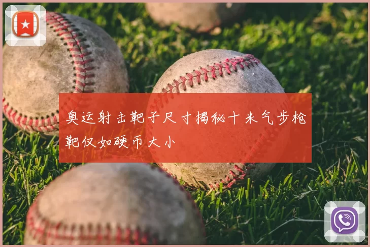 奥运射击靶子尺寸揭秘十米气步枪靶仅如硬币大小